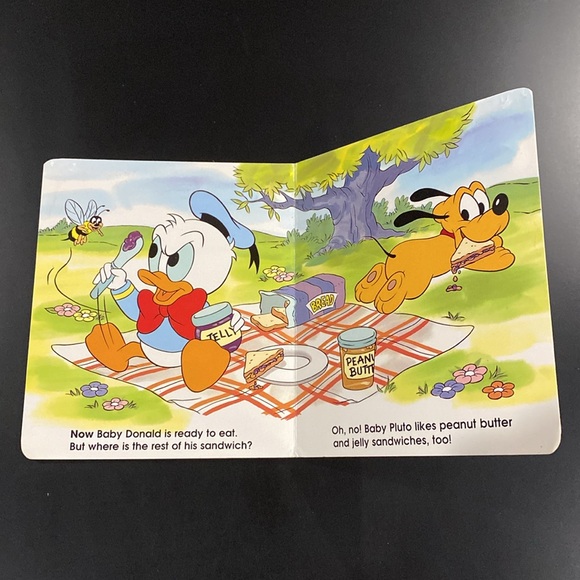 Disney: Baby Donald Makes A Sandwich - Hardcover Board Book - Picture 4 of 7